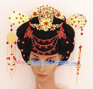 Chinese Traditional Black Wig