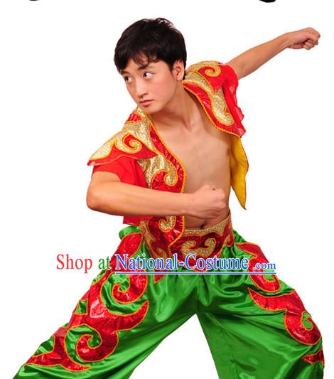 China Festival Celebration Dance Suit for Men