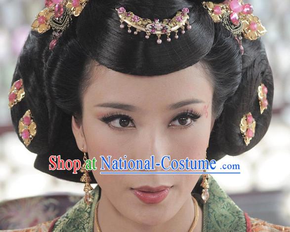 Ancient Chinese Princess or Empress Wig Hair Cap