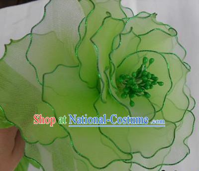 Handmade Green Flower Dance Props