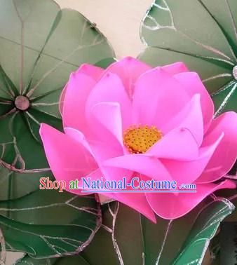 Handmade Lotus Dance Props Market Decorations