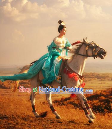 Tang Dynasty Royal Princess Clothes Complete Set