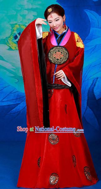 Chinese Lv Zhen Imperial Female Court Dress