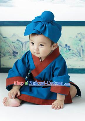 Traditional Chinese Hanfu Clothes for Infants