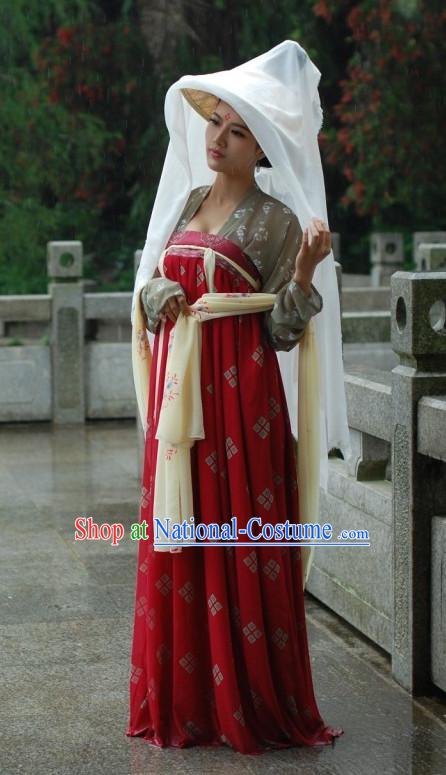 The Chinese Tang Dynasty Clothing Fashion 