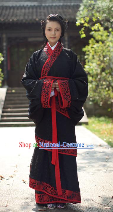 Chinese Traditional Quju Hanfu Outfit for Girls