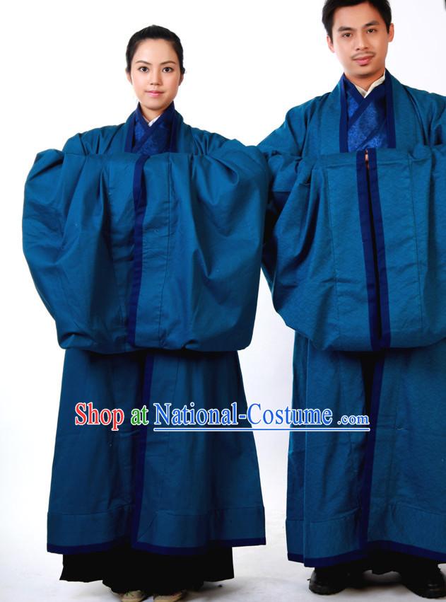 Wide Sleeve Winter Gown for Men