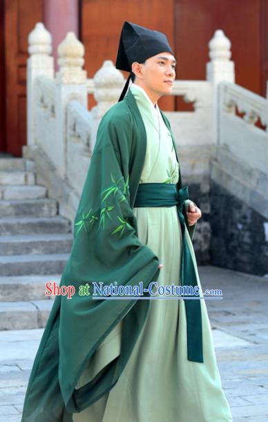 Ancient Chinese Scholar Hanfu Clothing