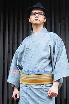 Japanese Summer Yukata with Obi for Men