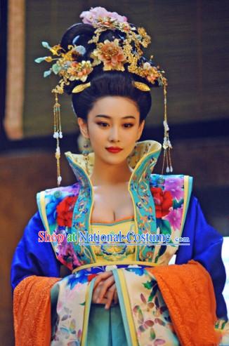 Chinese Empress Clothing Clothes and Hair Accessories online Complete Set