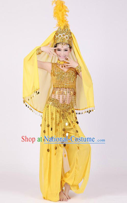 Chinese Xinjiang Dance Dress for Women