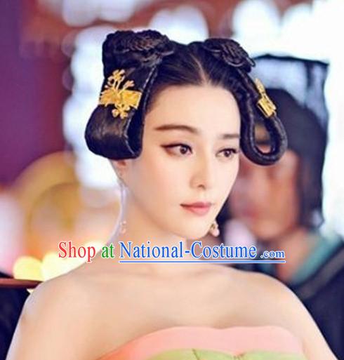 Chinese Tang Dynasty Palace Wig