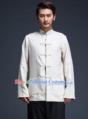 Top Black Tai Chi Suit for Men