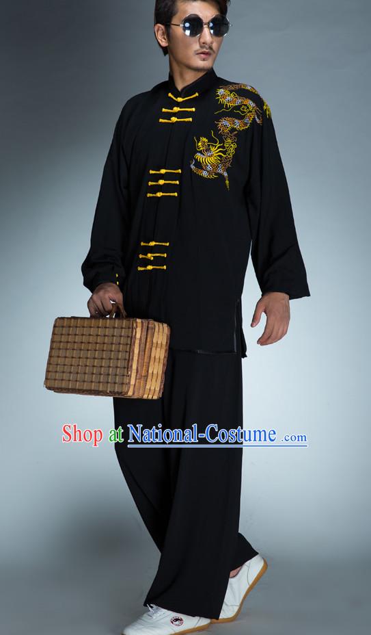 Top Kung Fu Tai Chi Silk Uniform