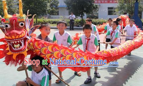 Chinese New Year Festival Celebration Dragon Costume Complete Set for 10 Kids