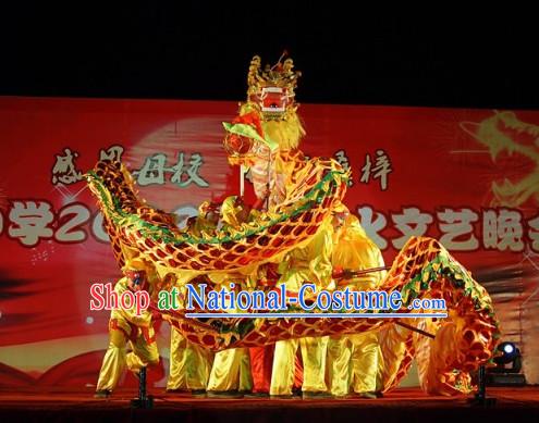 Professional Parade Chinese Adult Dragon Costume Complete Set