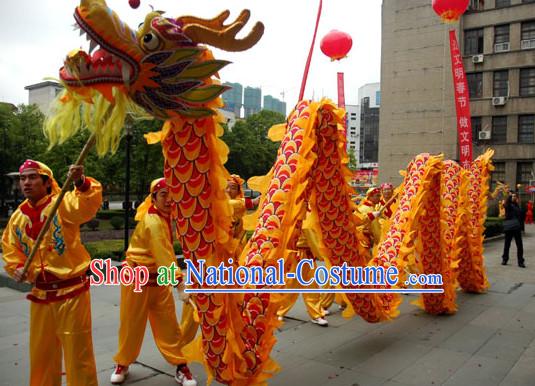 Chinese New Year Adult Dragon Dance Costume Complete Set