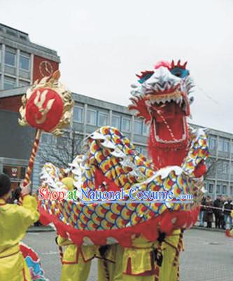 NEW Handmade Peking Dragon Masks Complete Set for 6 People