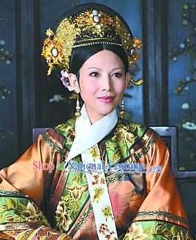 Chinese Qing Dynasty Empress Phoenix Hat