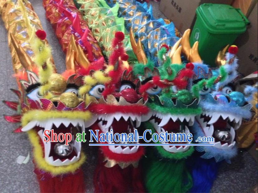 18 Meters 10 People Celebration and Competition Dragon Dancing Equipment Complete Set