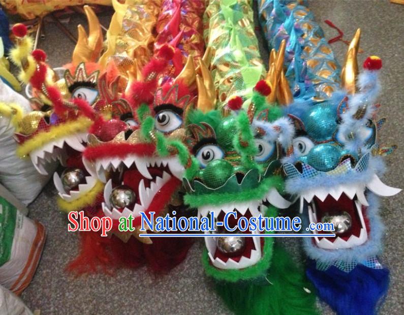 Chinese dragon dancing costumes