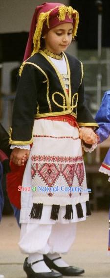 Traditional Greek Kids Costumes