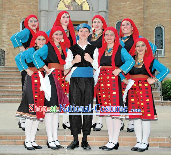 Greek Dancing Costumes for Girls