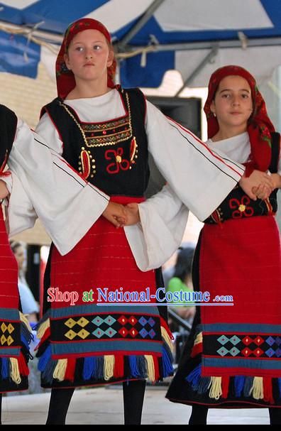 Greek Dance Costumes for Girls