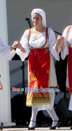 Woens Greek Dress Complete Set