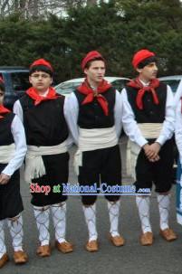 Greek Folk Male Costumes Complete Set