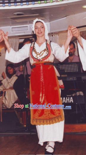 Traditional Greek Dance Costumes Shop Female Complete Set