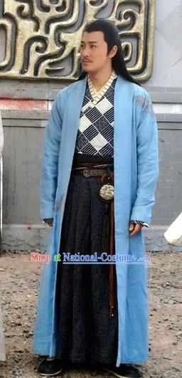 Ancient Chinese Adult Knight Costume for Men