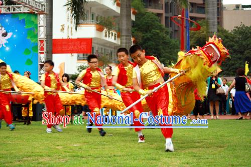 Chinese New Year Dragon Costume Complete Set for Primary School Children