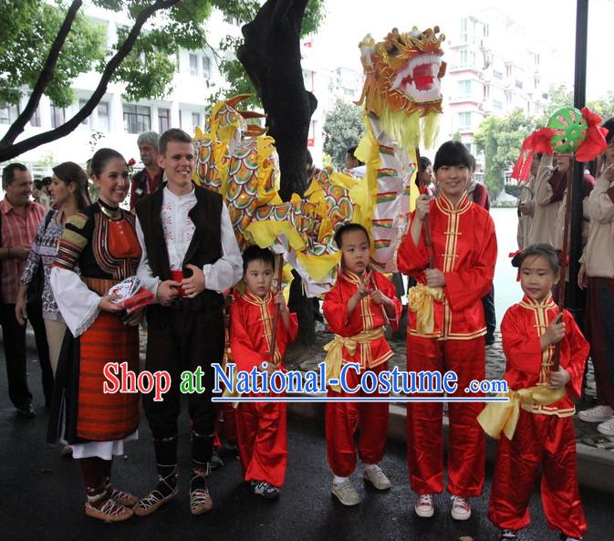 Chinese New Year Dragon Costume Complete Set for Kids