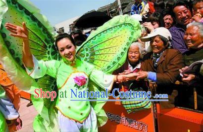 Chinese New Year Parade Btterfly Costume