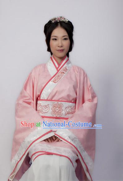 Chinese Hanfu  Costumes Chinese Kimono, Kimono, Dimono Dresses Complete Set