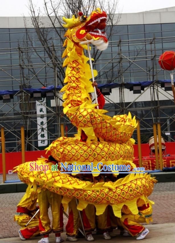 Chinese National Dragon Dance Costumes Complete Set