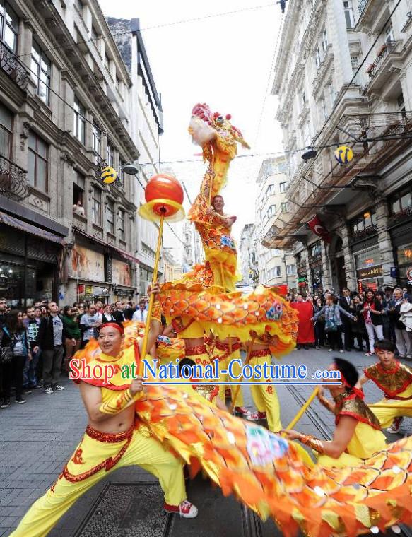 Chongqing National Dragon Dance Equipments Complete Set