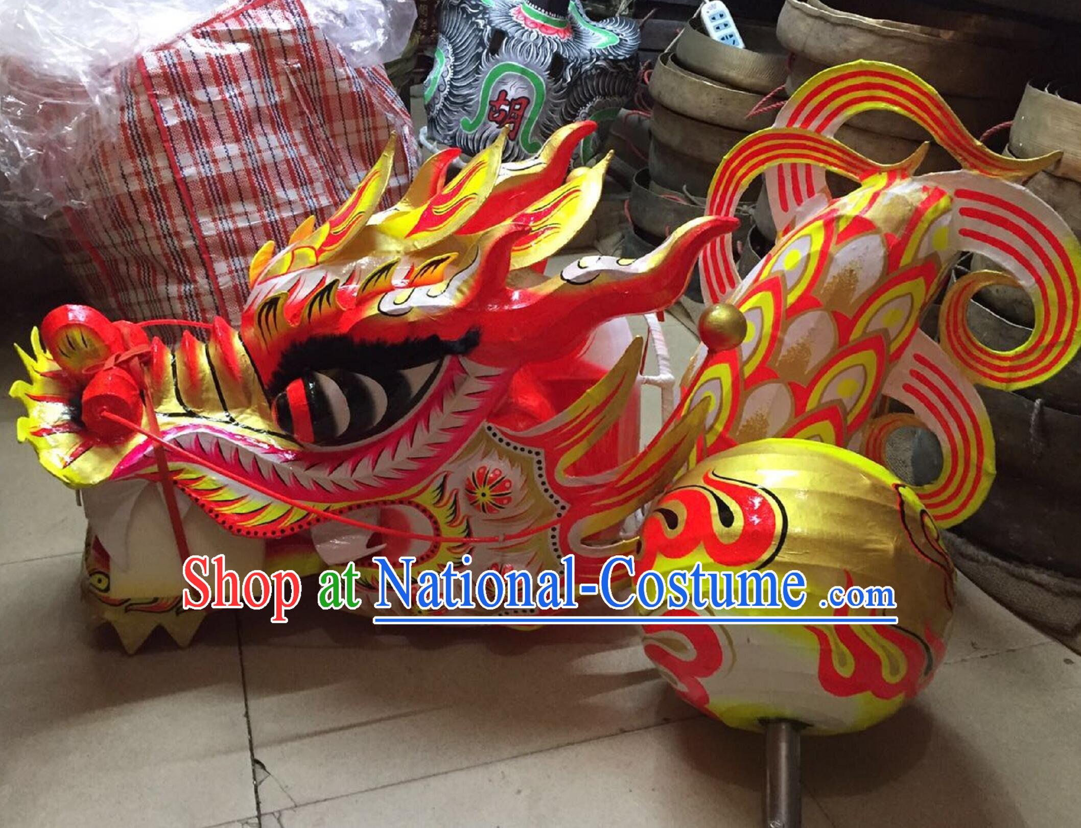 Top Quality Luminous Dragon Dancing Equipments Complete Set