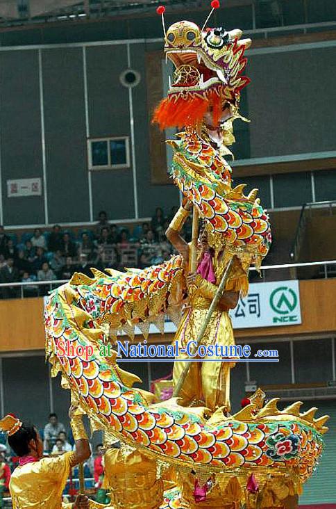 Top Shanghai Dragon Dance Equipment Complete Set