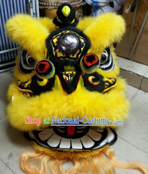 Top Chinese Lunar New Year Celebration Lion Dance Costume Complete Set