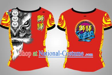 Chinese Dragon and Lion Dancer Suits