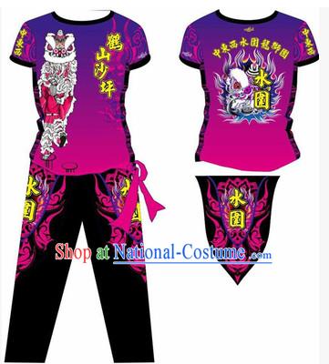 Chinese Dragon and Lion Dancer Dress