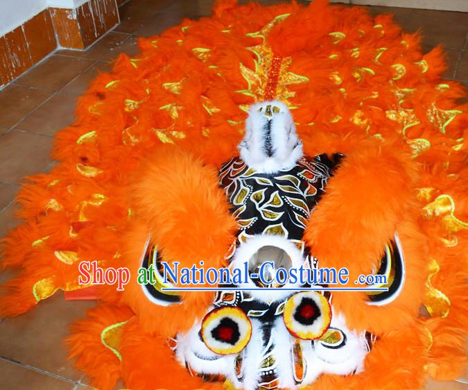 Asian Lion Dance Costume Complete Set