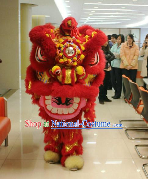 Chinese New Year Lion Dance Equipment Complete Set