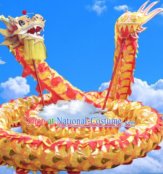 Chinese Spring Festival Dragon Dance Equipments Complete Set