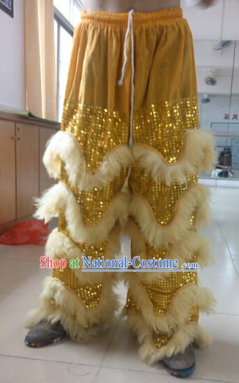 Professional Silk and Wool Lion Dance Pants