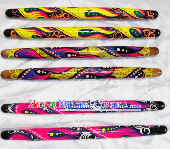 Professional Hands Painted Drum Sticks