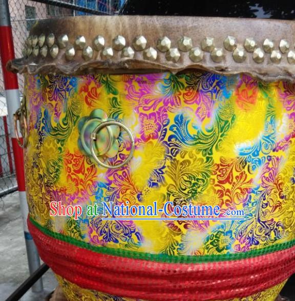 Professional Handmade Rainbow Color Festival Celebration Lion Drum