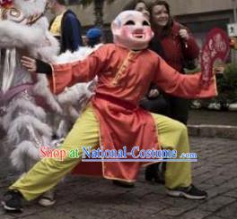 Festival Celebration Laughing Monk Mask an Costumes